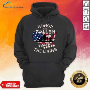 Honor The Fallen Thank The Living America Hoodie