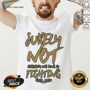 Surely Not Everybody Was Kung Fu Fighting V-neck