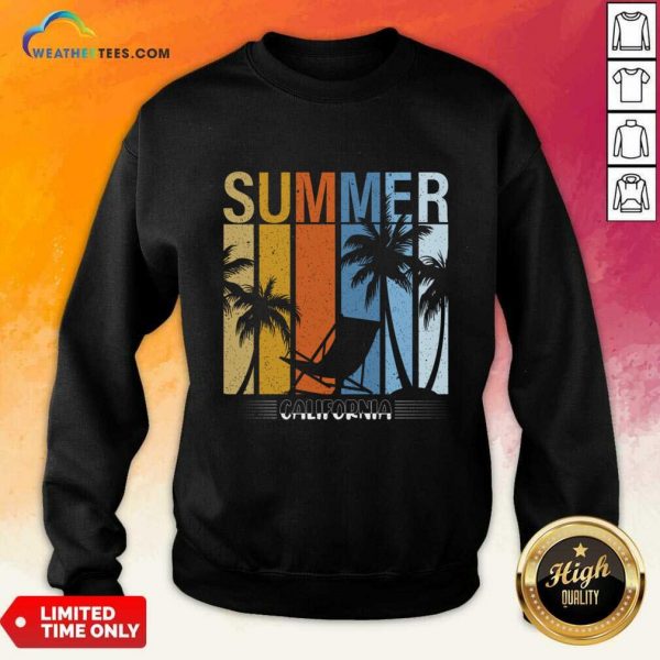 Summer In California Vintage SweatShirt