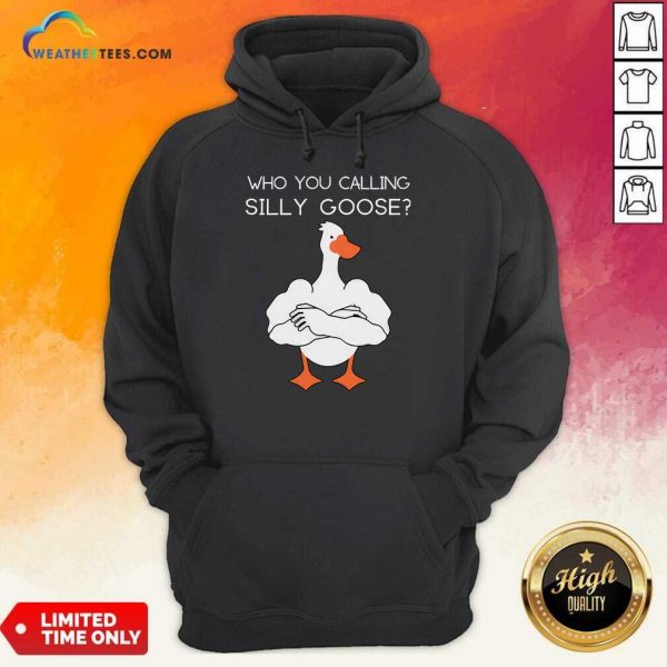 Who You Calling Silly Goose Hoodie