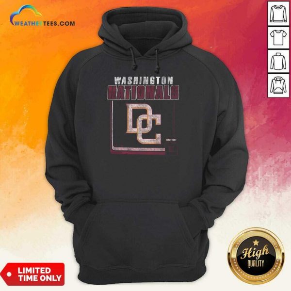 Washington Nationals Cooperstown Collection Borderline Franklin Hoodie