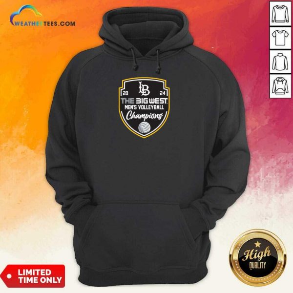 Big West Mens Volleyball Long Beach Champions Hoodie