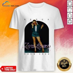 Zara Larsson Uk Eu 2024 Ecru Venus Tour T-shirt