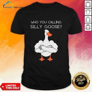 Who You Calling Silly Goose T-shirt