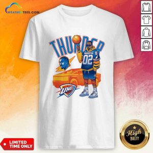 Thunder Undrafted 02 Basketball T-shirt