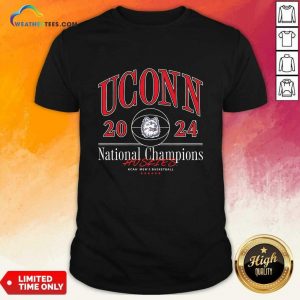 UConn Men's Basketball 2024 National Championship T-shirt