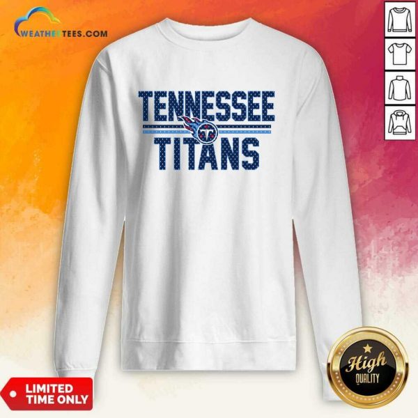 White Tennessee Titans Mesh Team Graphic Sweatshirt