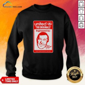 United The Originals Engineered By Treble Winners 25th Anniversary Sweatshirt