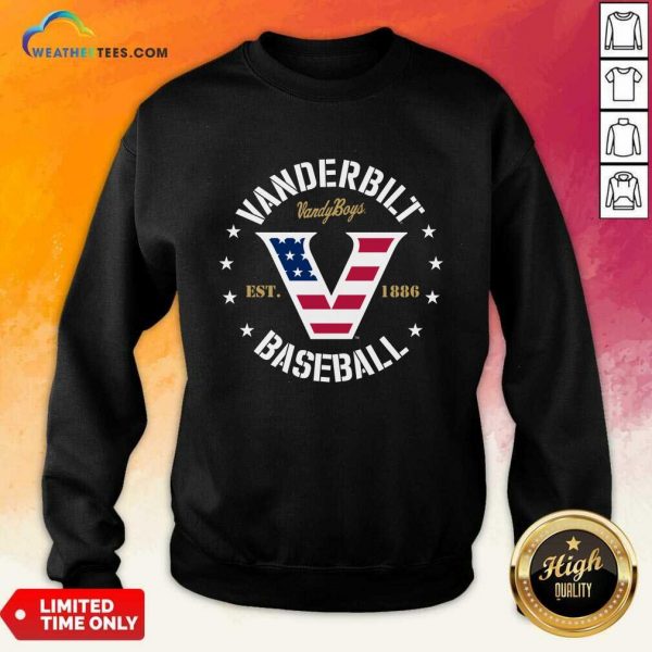 Vanderbilt Commodores Baseball Military Appreciation Sweatshirt