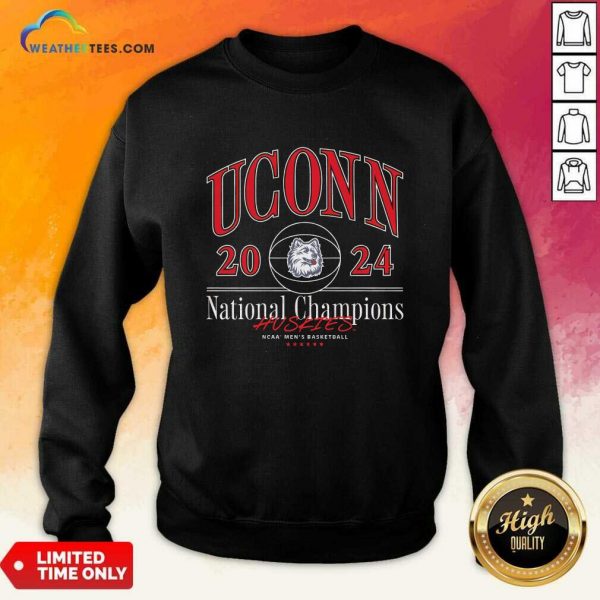 UConn Men's Basketball 2024 National Championship Sweatshirt