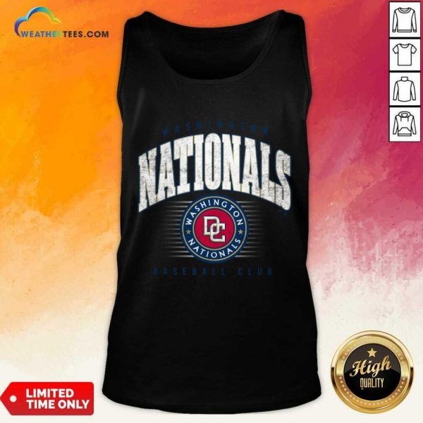 Washington Nationals Cooperstown Double Header Tank-top