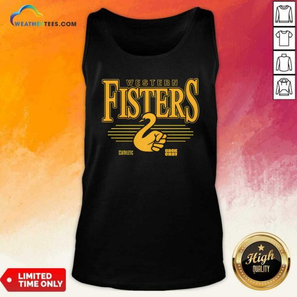 Western Fisters Athletic Back Chat Tank-top