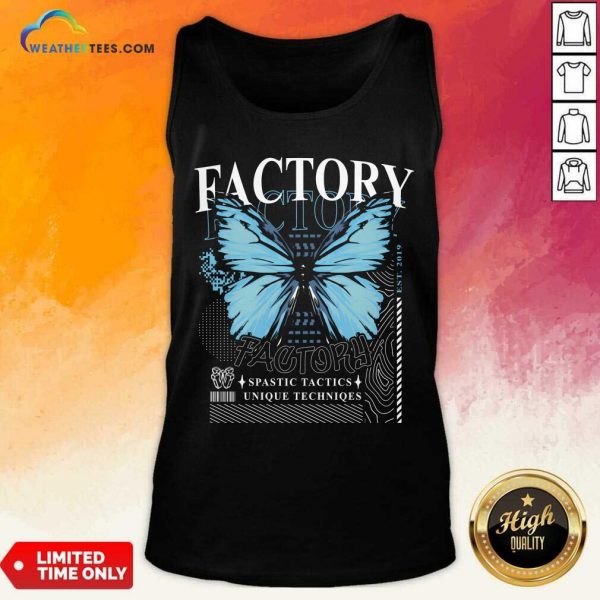 Wobble Factory Factory Butterfly tank-top