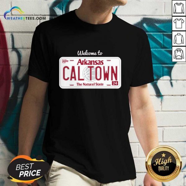 Welcome To Cal Town The Natural State V-neck