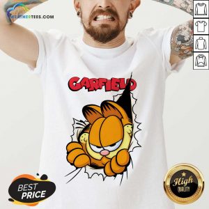 Wall Scratch Garfield V-neck