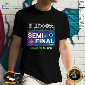UEFA Europa League Conference Semi-Final Road To Athens V-neck