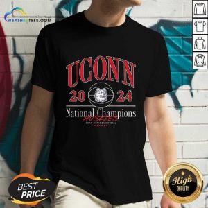 UConn Men's Basketball 2024 National Championship V-neck