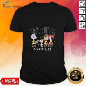 Snoopy Peanuts Gang Hockey Club T-Shirt