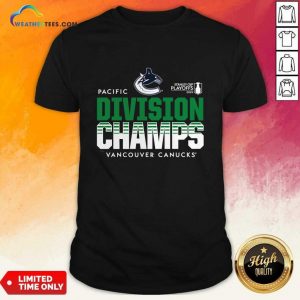 Vancouver Canucks 2024 Pacific Division Champions T-Shirt