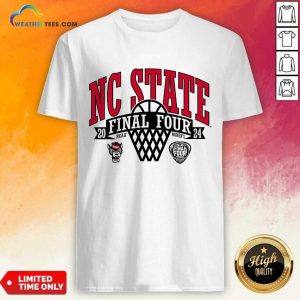 NC State Wolfpack 2024 NCAA Women's Basketball Tournament March Madness Final Four T-Shirt