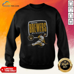 Topps Milwaukee Brewers Baseball Sweatshirt