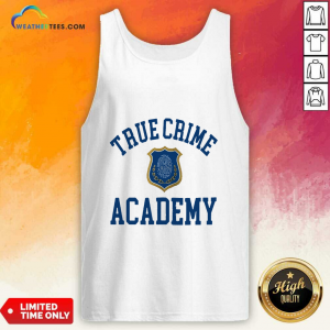 Offical True Crime Academy Tank-top