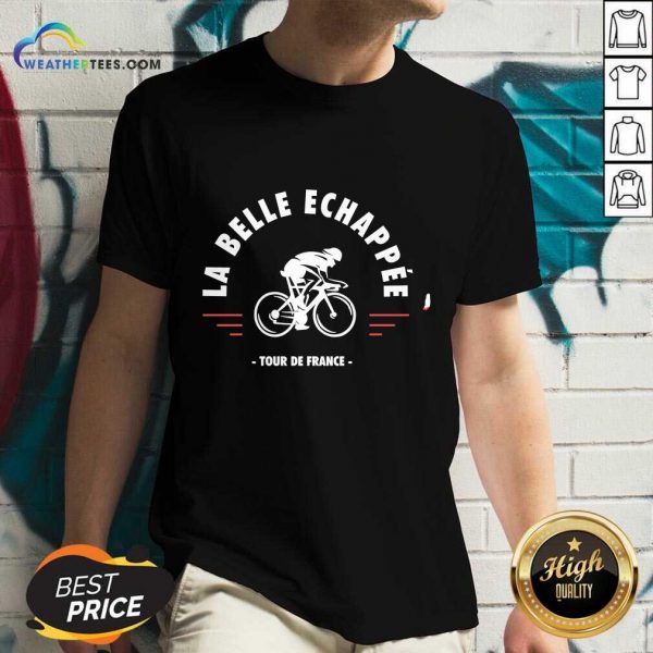 Tour de France Belle Echappe Graphic V-neck