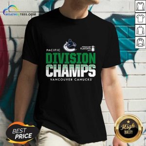 Vancouver Canucks 2024 Pacific Division Champions V-neck