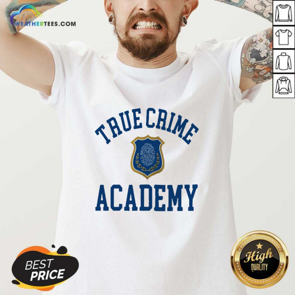 Offical True Crime Academy V-neck