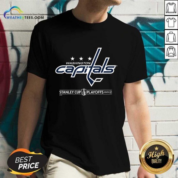 Washington Capitals 2024 Stanley Cup Playoffs Breakout V-neck