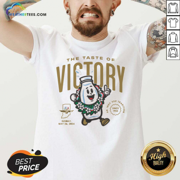 The Taste Of Victory Milk Tradition V-neck