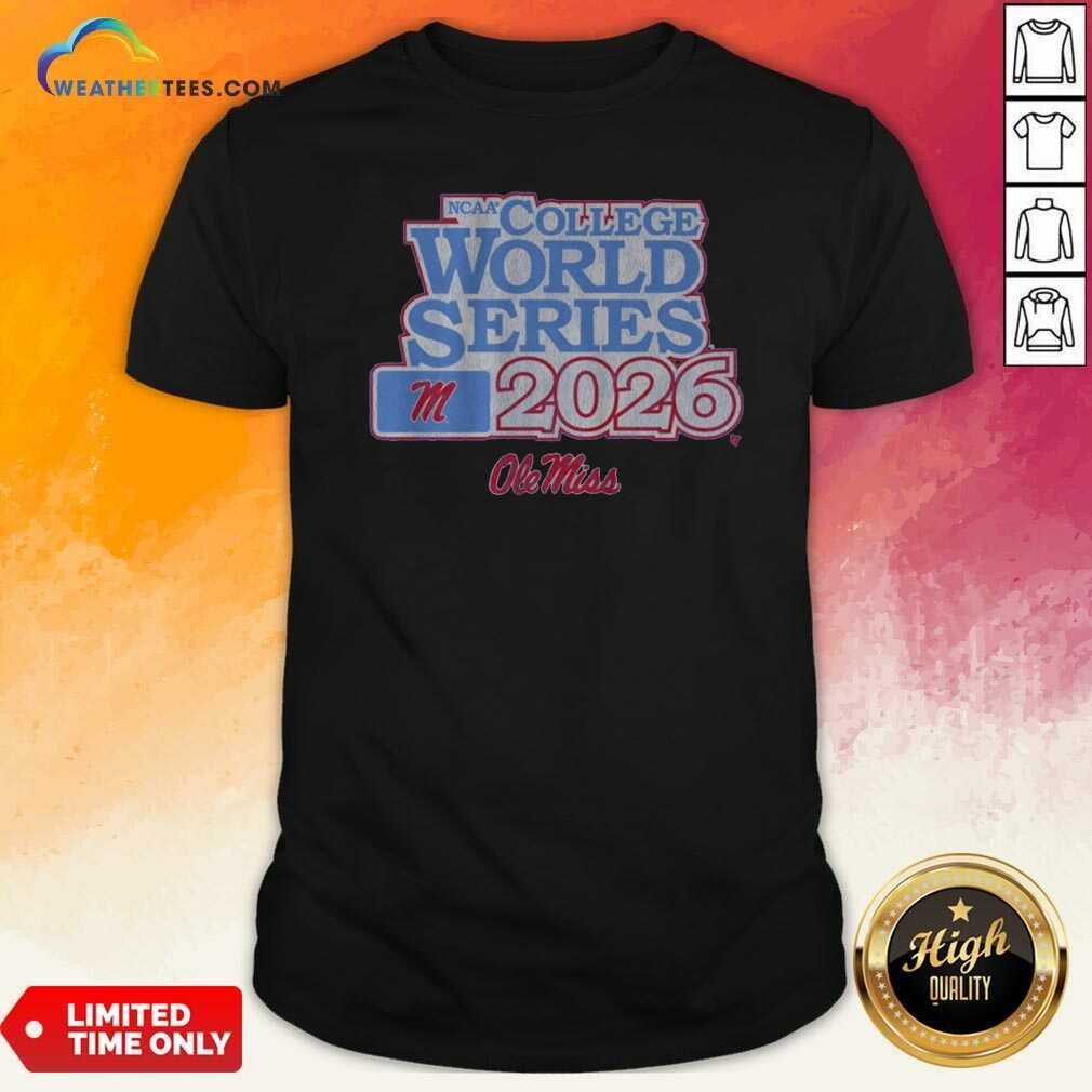 Awesome Ole Miss Baseball 2026 College World Series shirt optimized on Classic Shirt Awesome Ole Miss Baseball 2026 College World Series shirt optimized shown as a classic shirt preview