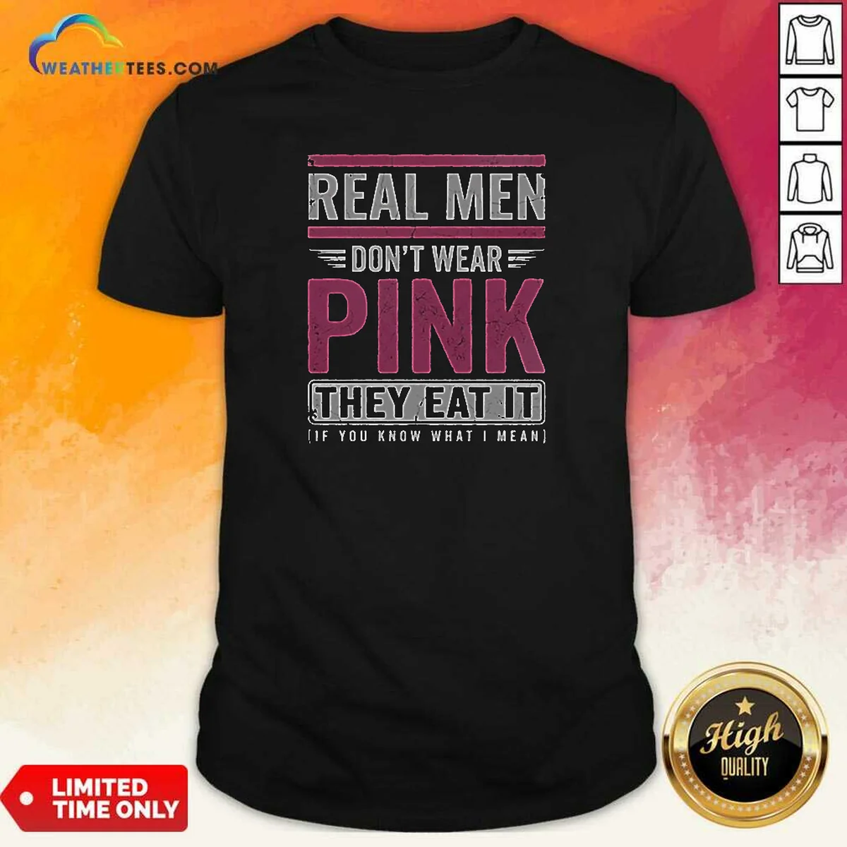 Awesome Real Men Don'T Wear Pink Shirt Awesome Real Men Don'T Wear Pink Shirt