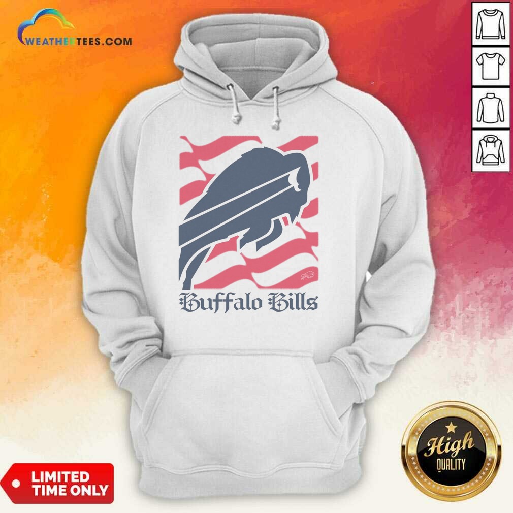 Buffalo Bills American Heritage Wordmark shirt optimized on Hoodie Buffalo Bills American Heritage Wordmark shirt optimized shown as a hoodie preview
