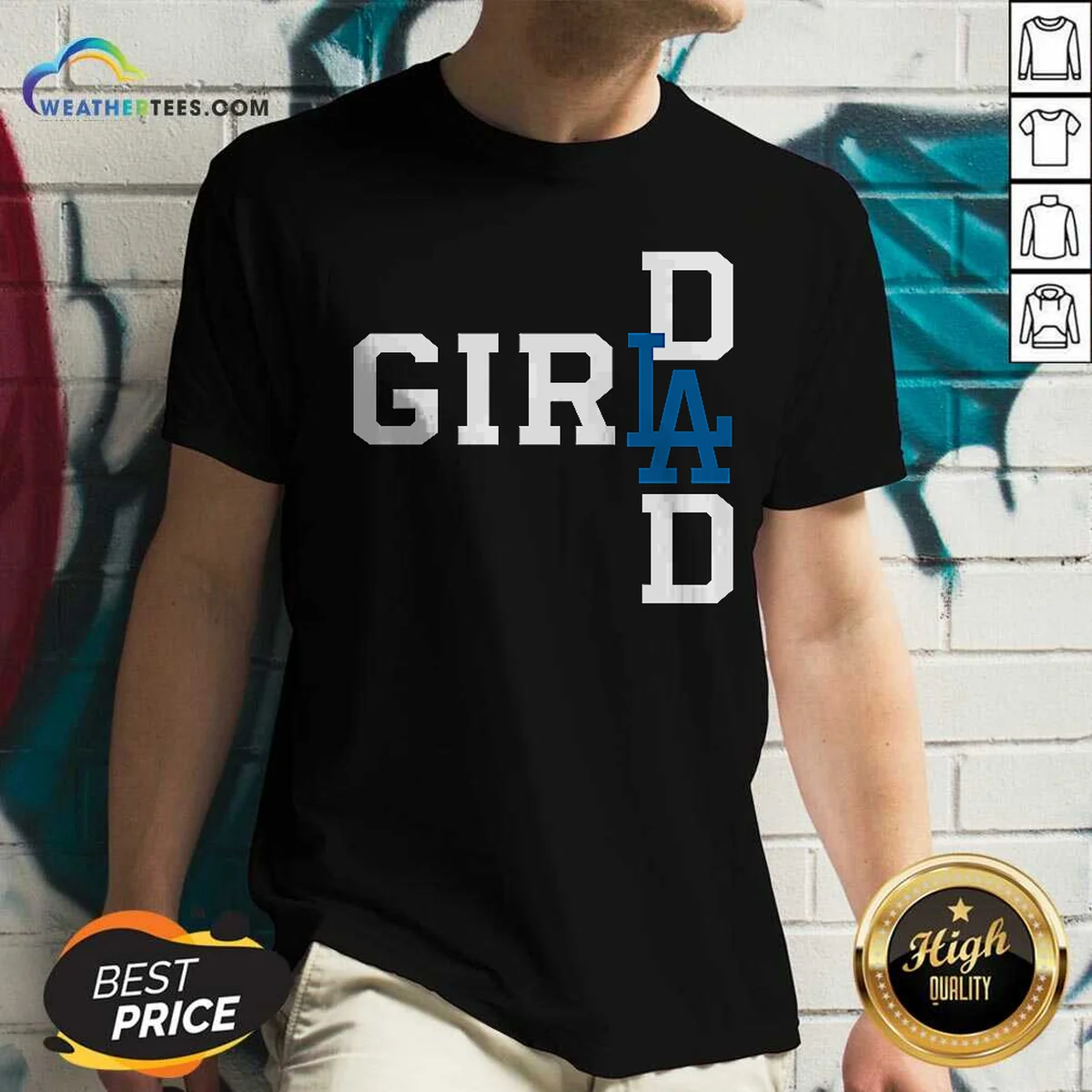 Good Los Angeles Dodgers LA Girl V-Neck Shirt Good Los Angeles Dodgers LA Girl V-Neck Shirt