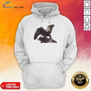 Official Bald Eagle Attacking Canada Goose Hoodie