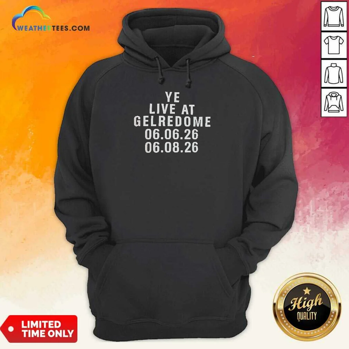 Official Kanye West Ye Live At Hoodie Official Kanye West Ye Live At Hoodie
