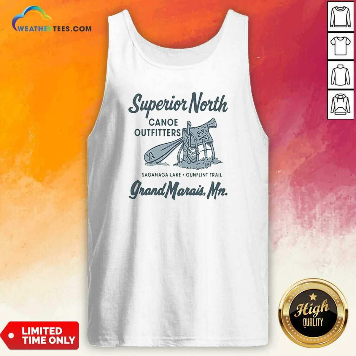 Official Superior North Canoe Outfitters Shirt Tank Top Official Superior North Canoe Outfitters Shirt Tank Top