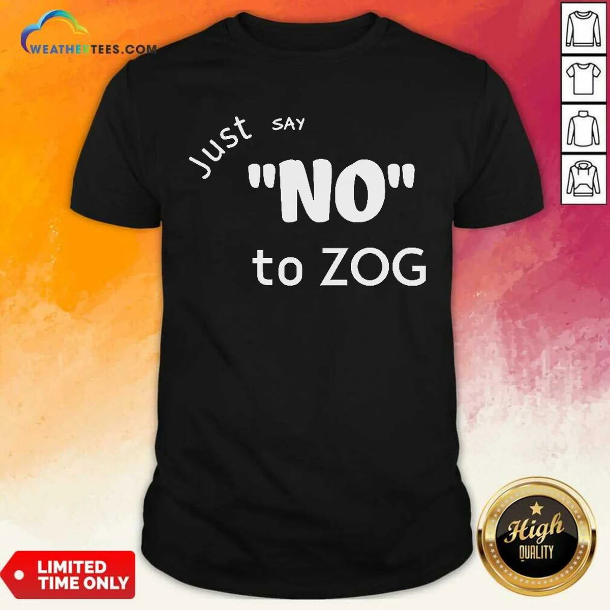 Premium Randy Weaver Just Say No Shirt Premium Randy Weaver Just Say No Shirt