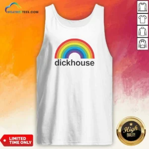 Pretty Jackass Dickhouse Productions Rainbows Tank Top