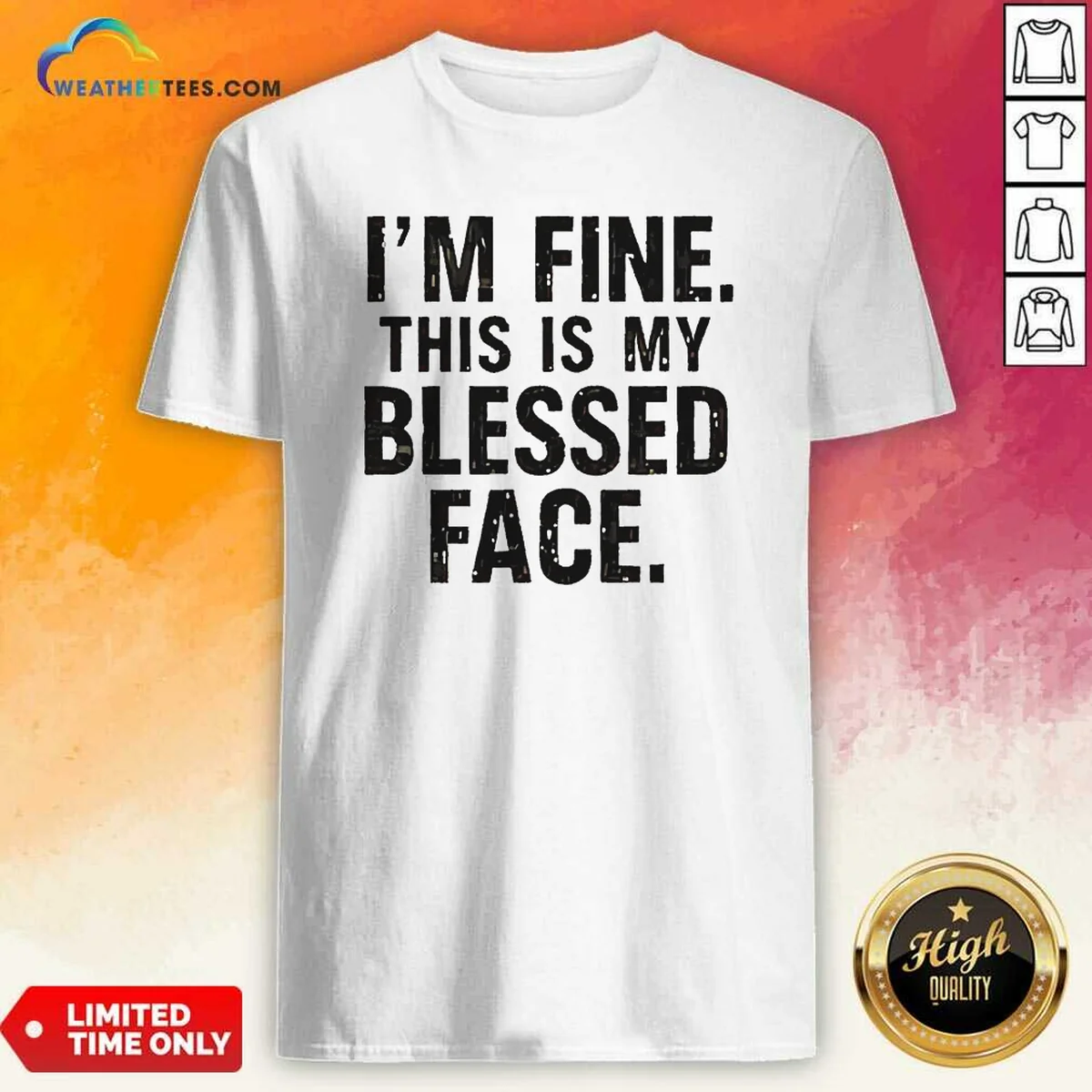Top I'M Fine This Is My Shirt Top I'M Fine This Is My Shirt