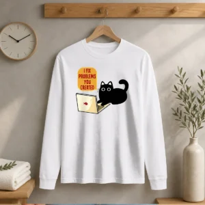 Awesome I Fix Problems You Created Long Sleeve Shirt