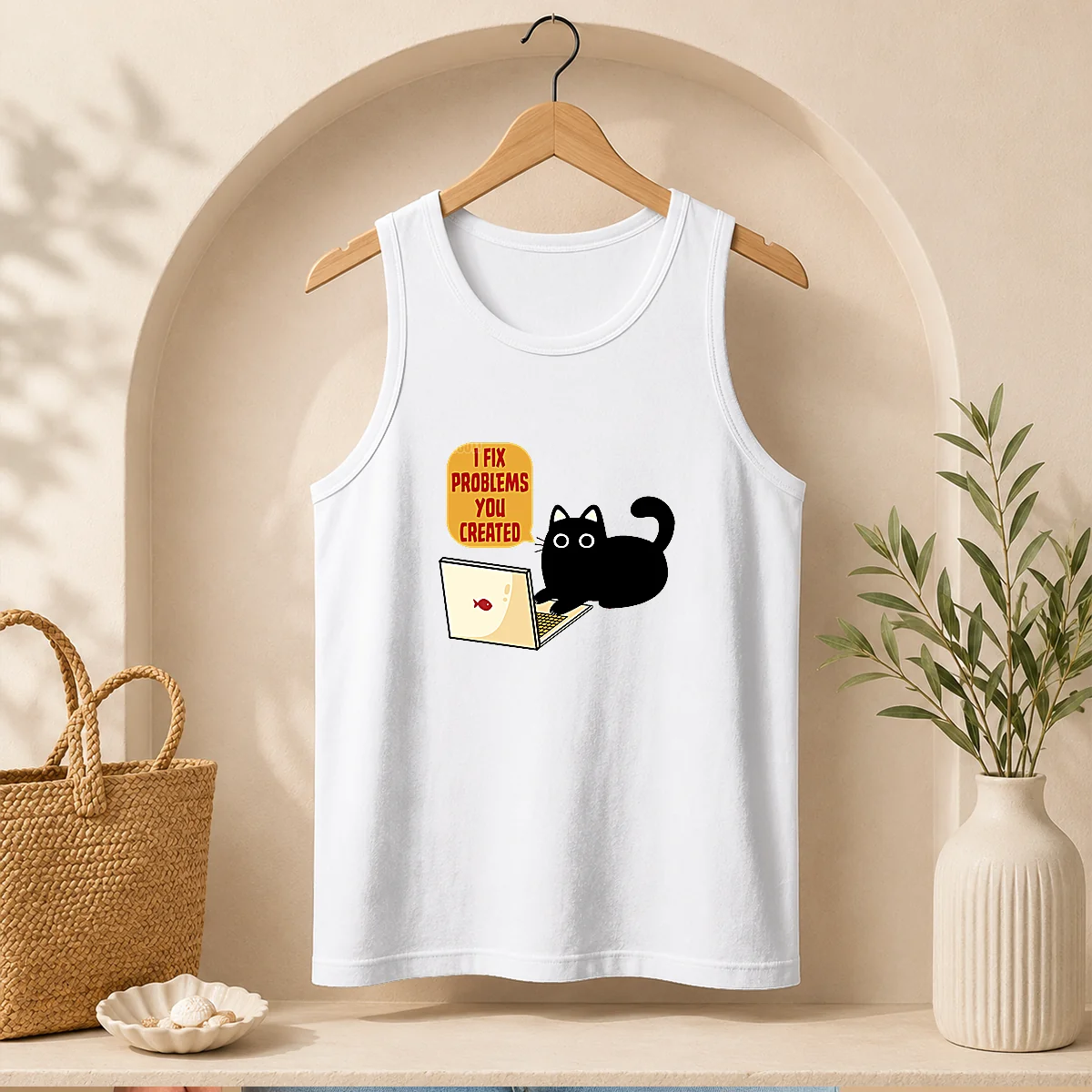 Awesome I Fix Problems You Created Tank Top