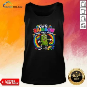 Funny Coffs Rainbow Pickleball Team Fun Tank Top