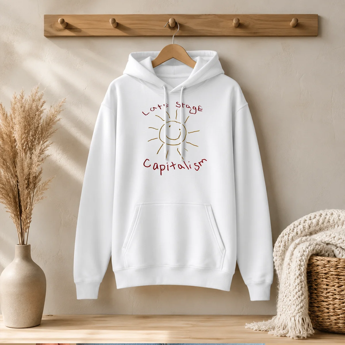 Funny Late Stage Capitalism Smiley Face Hoodie Funny Late Stage Capitalism Smiley Face Hoodie