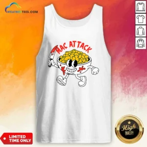 Good Mac Attack And Cheese Funny Food Meme Tank Top