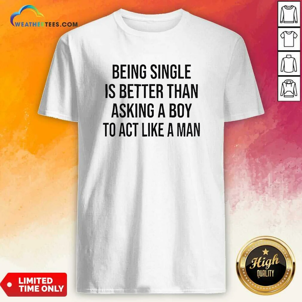 Hot Being Single Is Better Than Shirt Hot Being Single Is Better Than Shirt