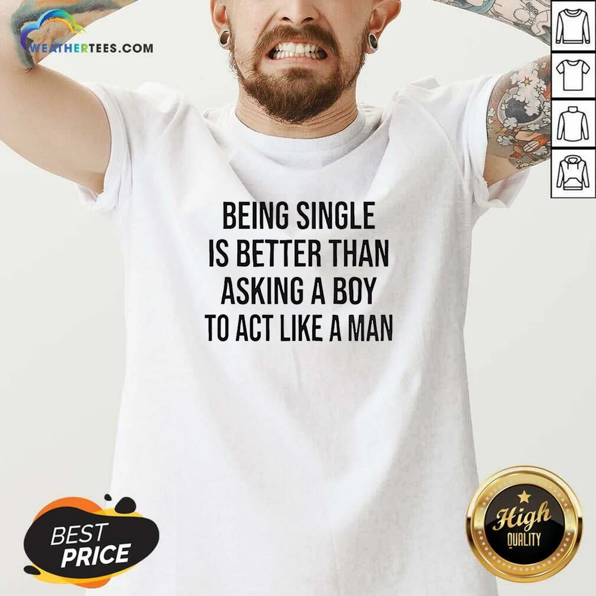 Hot Being Single Is Better Than V-Neck Shirt Hot Being Single Is Better Than V-Neck Shirt