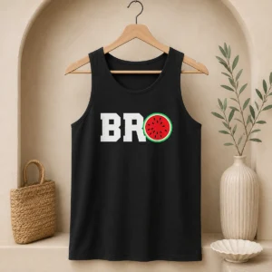Hot Bro Watermelon Slice Tank Top