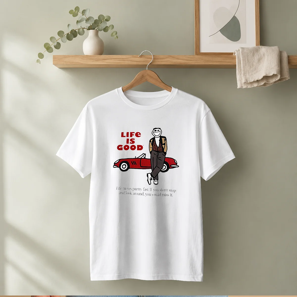 Hot Ferris Bueller Life Is Good Shirt Hot Ferris Bueller Life Is Good Shirt